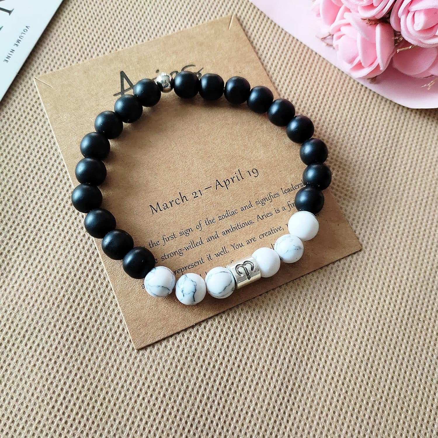 Long Tiantian Zodiac Constellation Bracelet for Men and Women - Horoscope Beaded Jewelry Gift