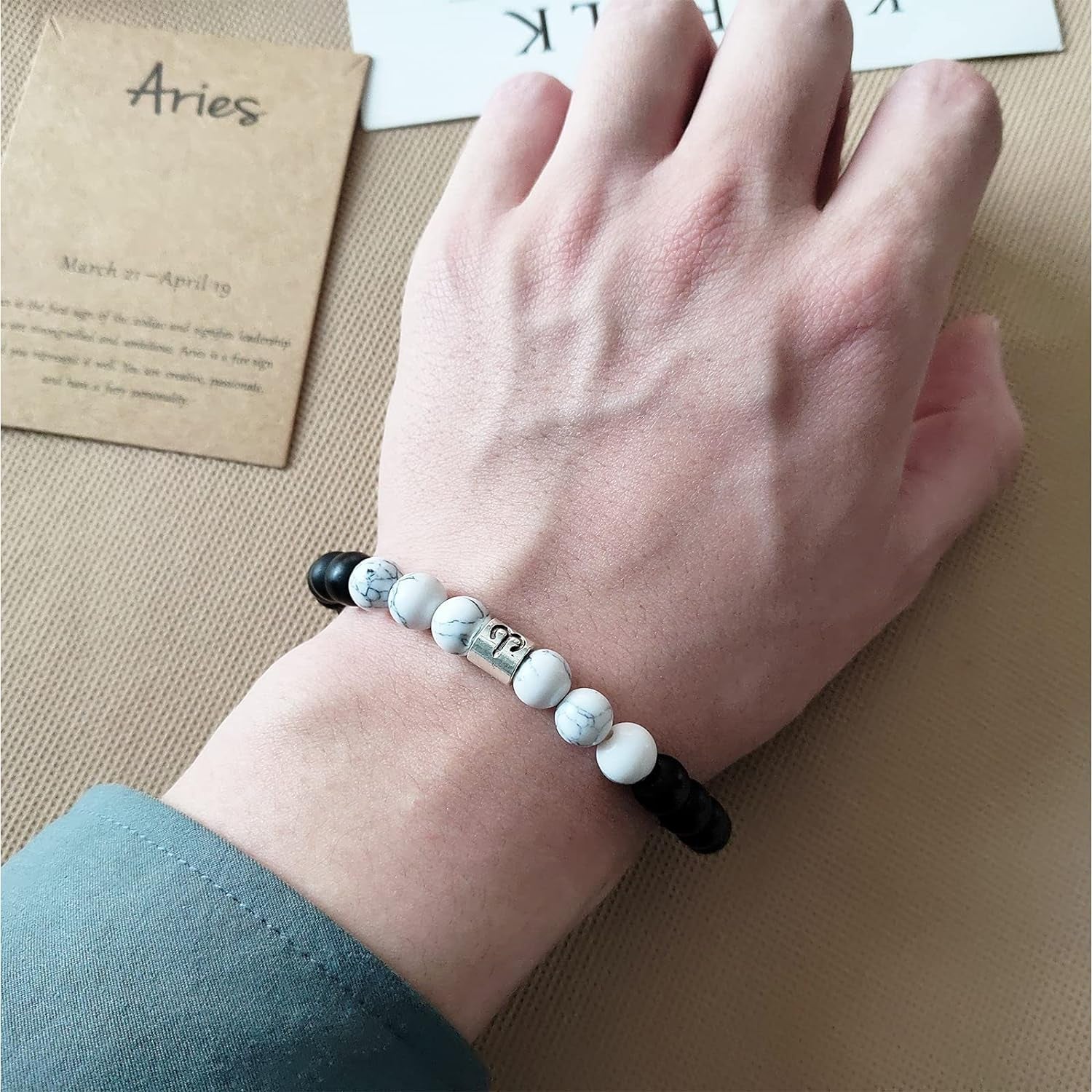 Long Tiantian Zodiac Constellation Bracelet for Men and Women - Horoscope Beaded Jewelry Gift