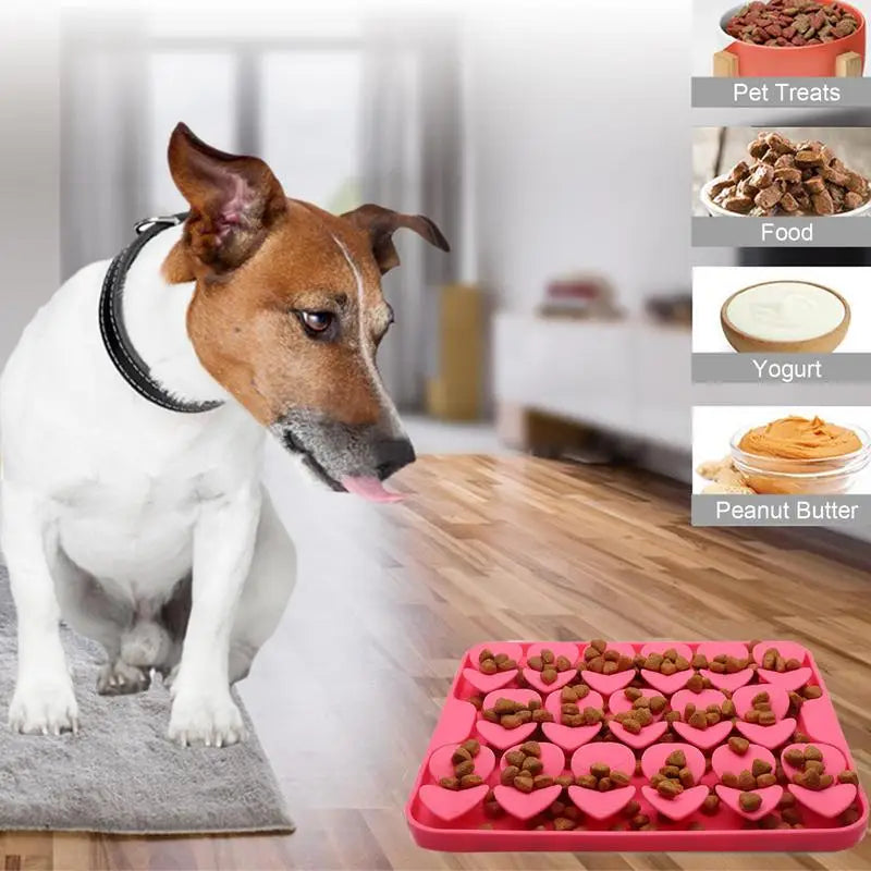 Licking Mat for Dogs Dogs Slow Feeder Puzzle Toys for Large Dogs Pet Supplies Toys for Dogs Cats Puzzle Game for You to Guide